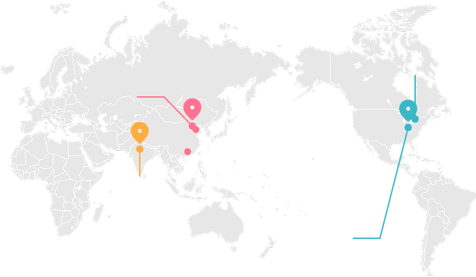 Anzen Group and Affiliated Companies Map